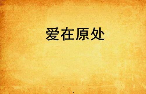 爱在原处徘徊,时光不散